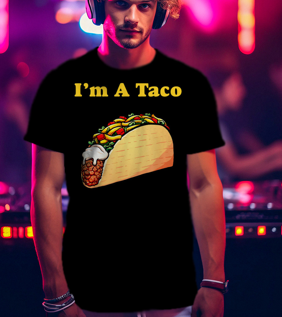 I'm A Taco Simple Funny Easy Halloween Co T-Shirt