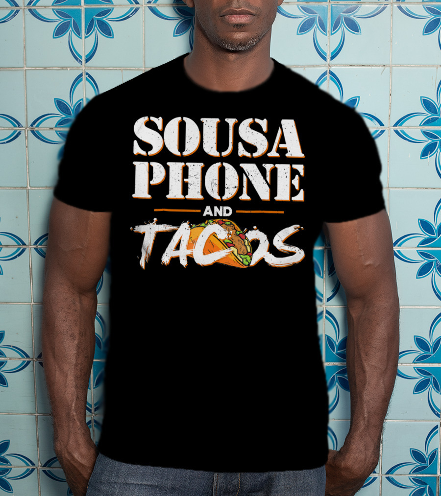 Sousaphone And Tacos Marching Band Humor T-Shirt