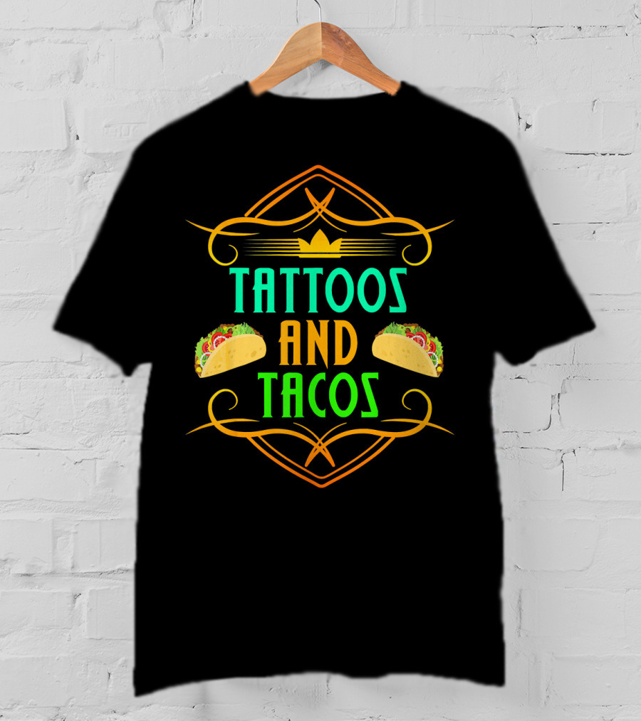 Tattoos And Tacos Sunday Vintage Lovers T-Shirt