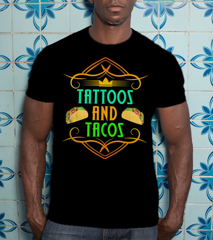 Tattoos And Tacos Sunday Vintage Lovers T-Shirt