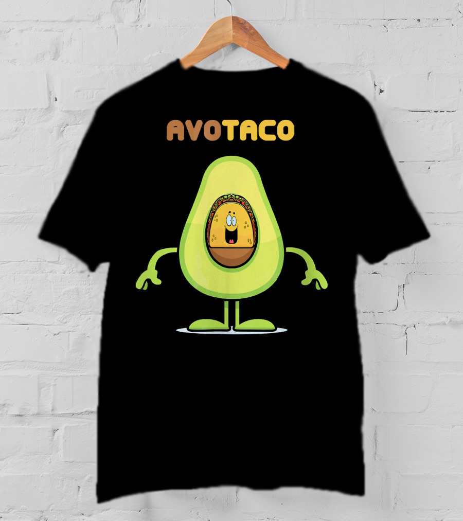 Avotaco Funny Avocado Taco Foodie T-Shirt