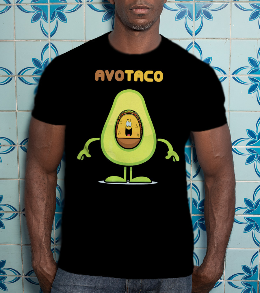 Avotaco Funny Avocado Taco Foodie T-Shirt