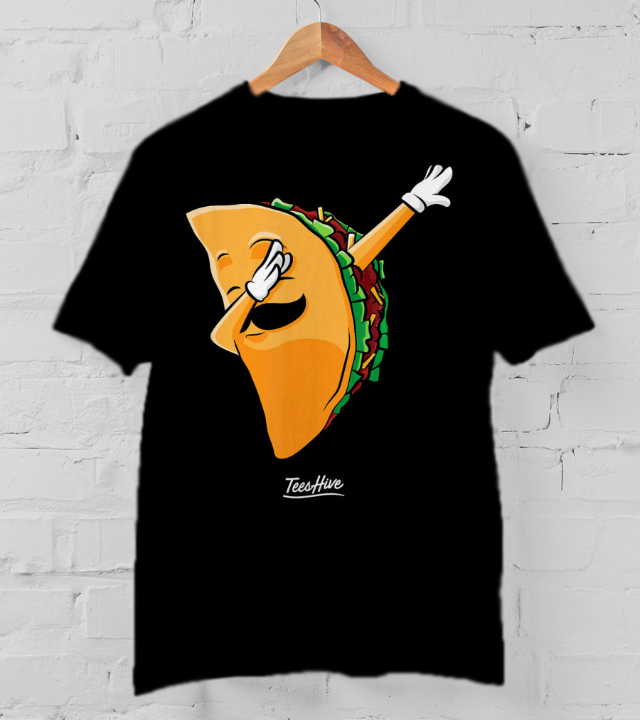 Dabbing Taco TeesHive Dab Dancing Taco Time T-Shirt