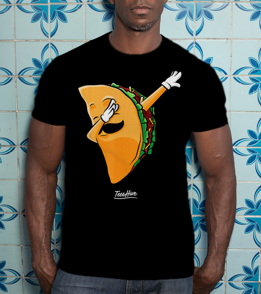 Dabbing Taco TeesHive Dab Dancing Taco Time T-Shirt