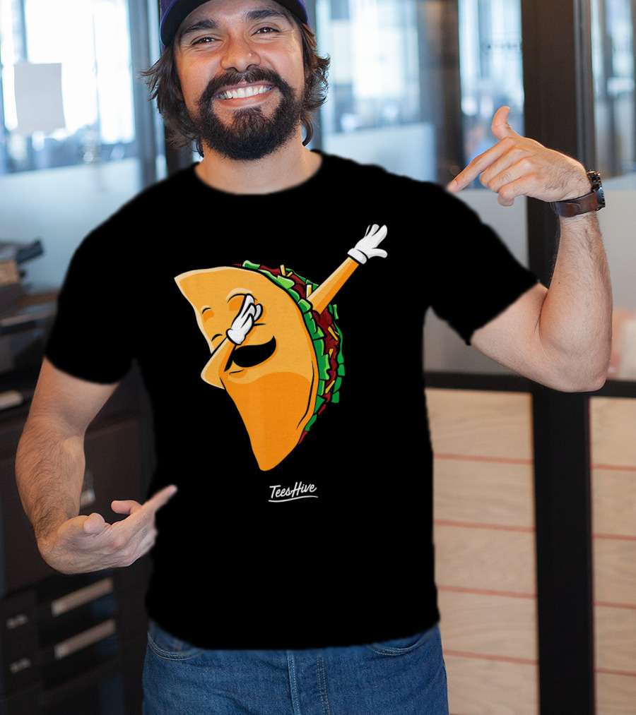 Dabbing Taco TeesHive Dab Dancing Taco Time T-Shirt