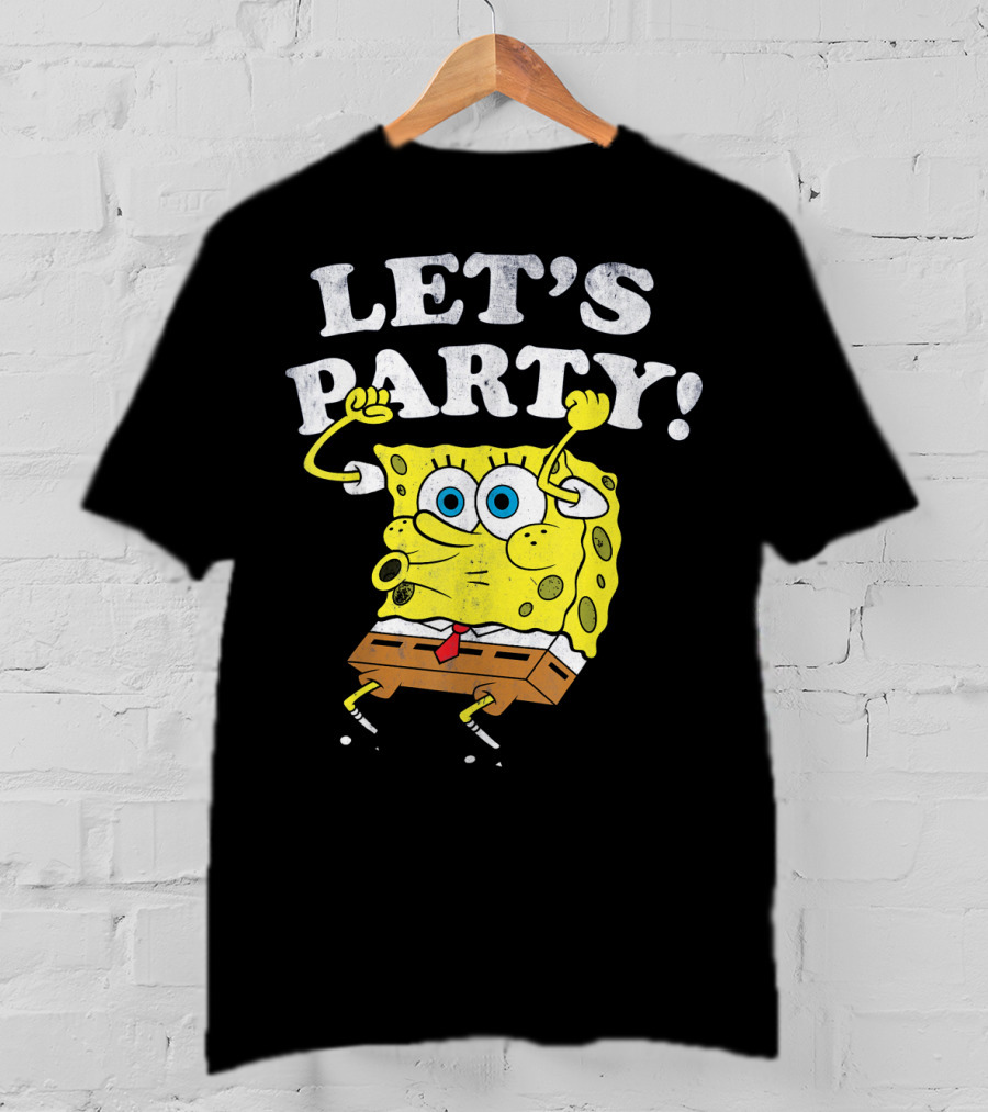 SpongeBob SquarePants Let's Party T-Shirt