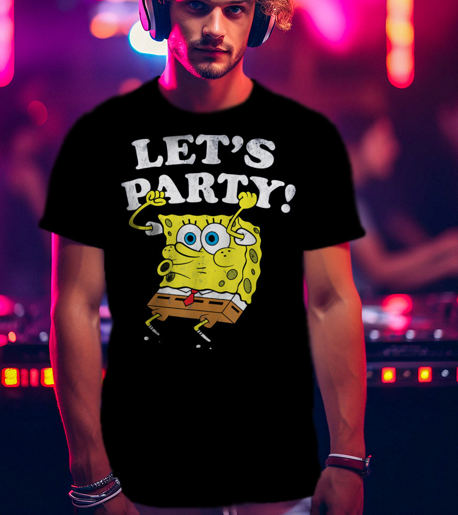 SpongeBob SquarePants Let's Party T-Shirt