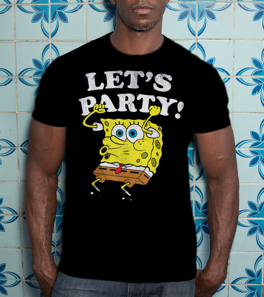 SpongeBob SquarePants Let's Party T-Shirt