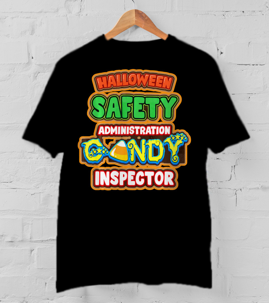 Halloween Safety Administration Candy Inspector T-Shirt