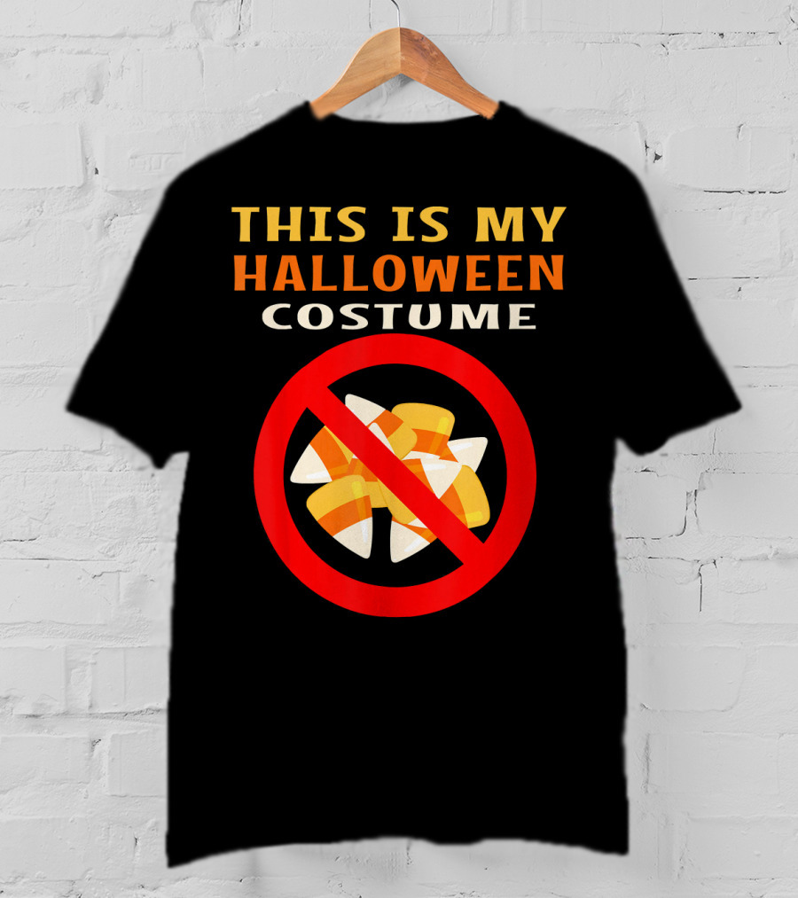 This Is My Halloween Costume Ban Candy Corn T-Shirt