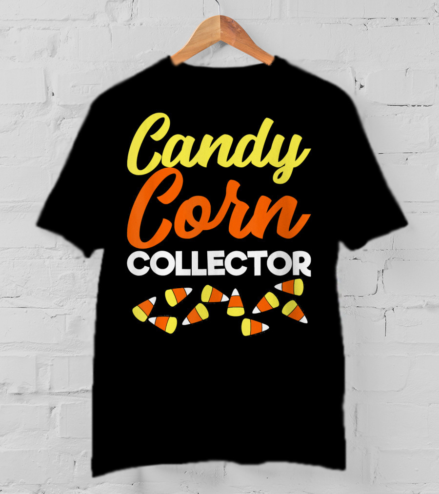 Candy Corn Collector Halloween Treat Enthusiast T-Shirt