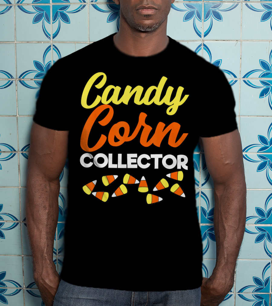 Candy Corn Collector Halloween Treat Enthusiast T-Shirt