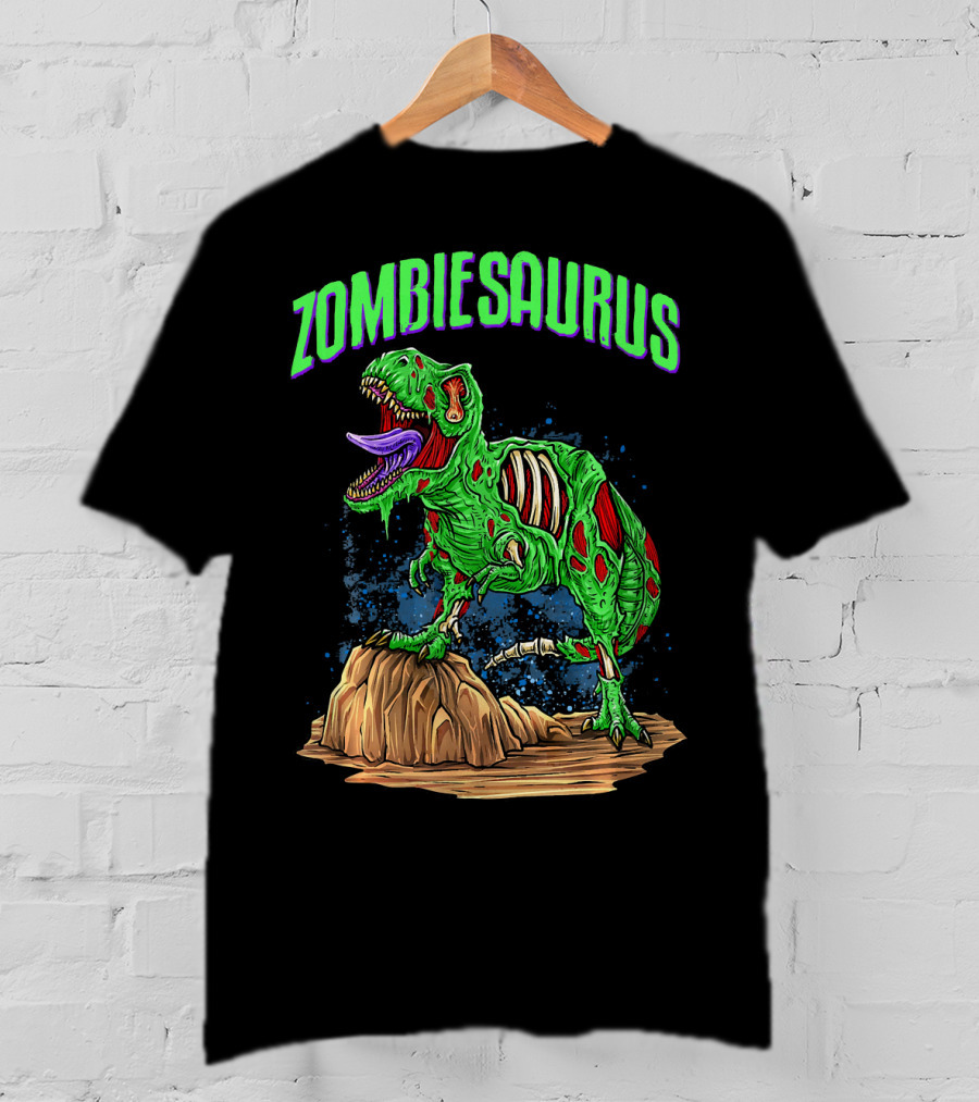Zombiesaurus Dinosaur Awesome Zombie T-Shirt