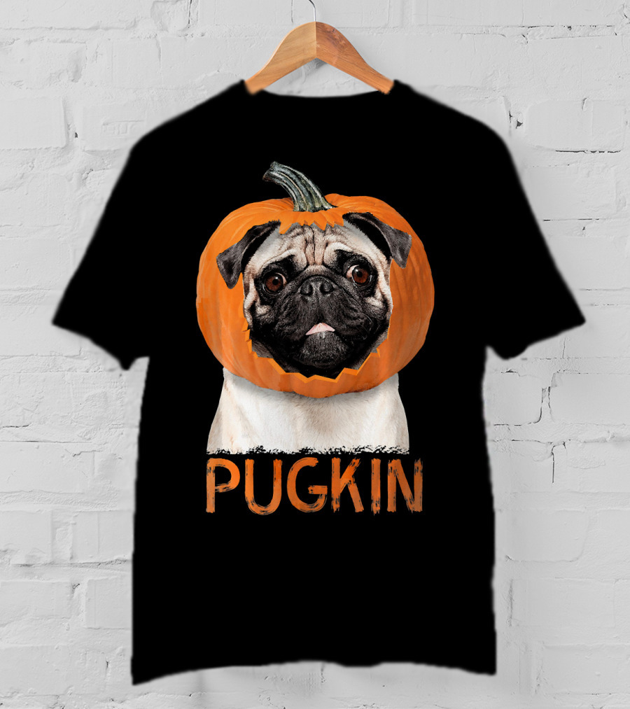 Pugkin Pug Pumpkin Pie Puppy T-Shirt