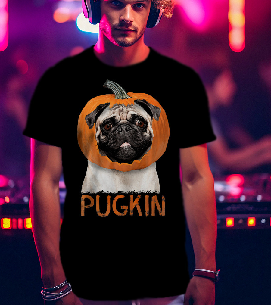 Pugkin Pug Pumpkin Pie Puppy T-Shirt