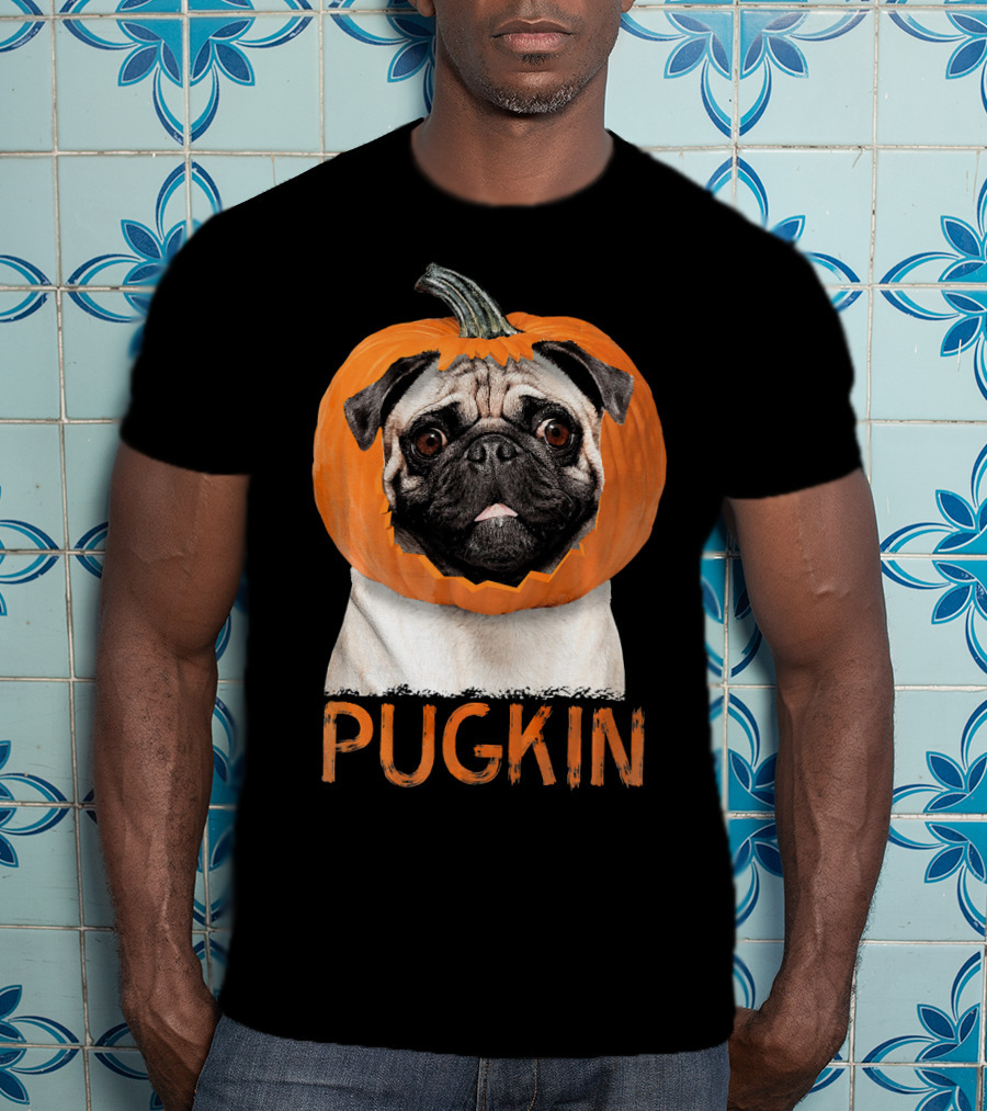 Pugkin Pug Pumpkin Pie Puppy T-Shirt