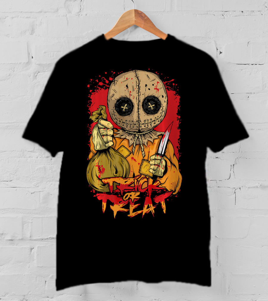 Trick Or Treat Halloween Horror Ghost Scary T-Shirt