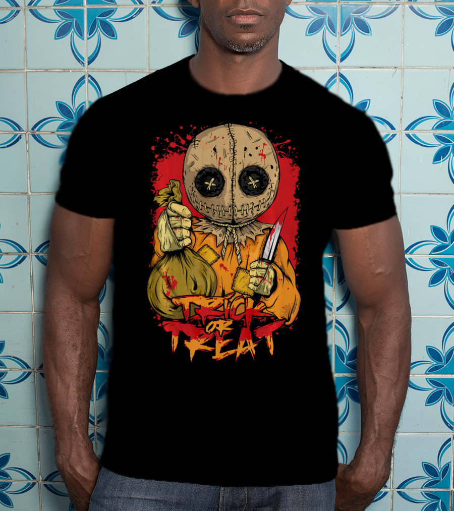 Trick Or Treat Halloween Horror Ghost Scary T-Shirt