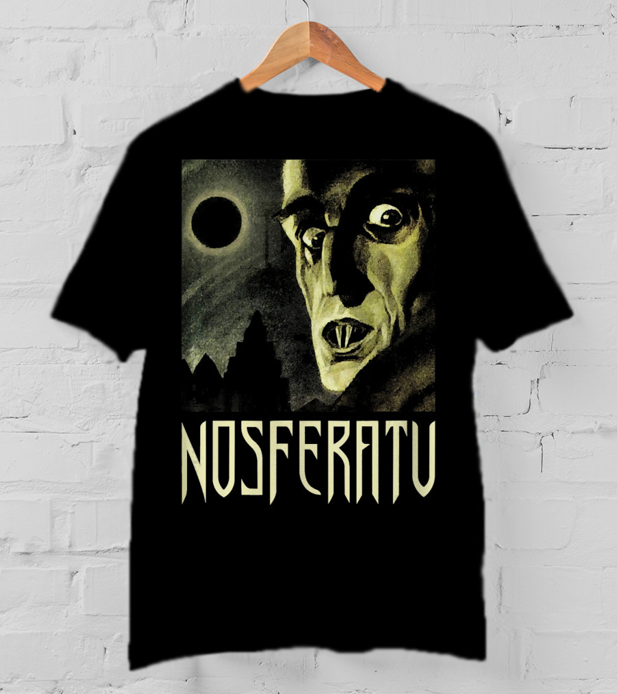 Nosferatu Vintage Horror Film Vampire Eclipse T-Shirt