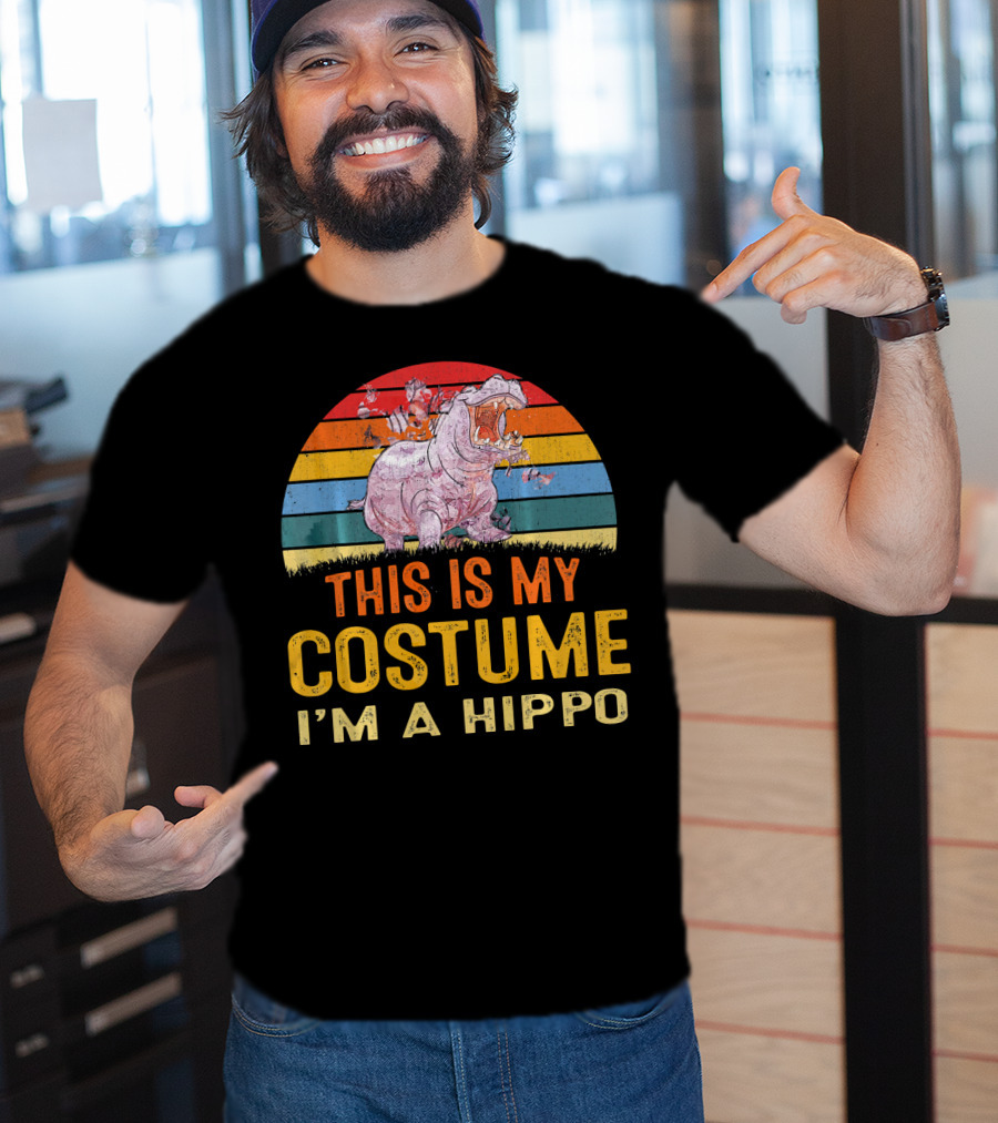 This Is My Costume I'm A Hippo T-Shirt