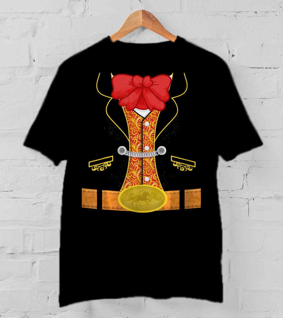 Kids Bullfighter Costume Matador Outfit With Red Bow And Ornate T-Shirt