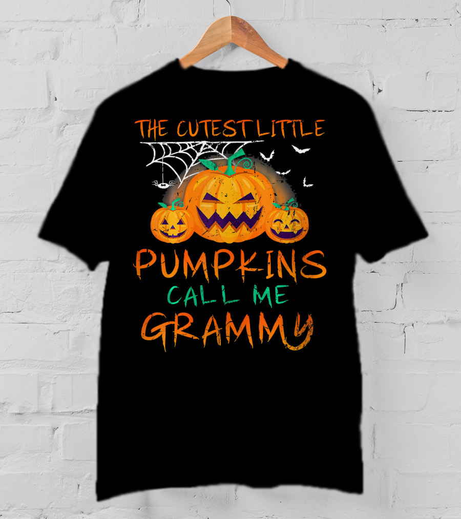The Cutest Little Pumpkins Call Me Grammy T-Shirt
