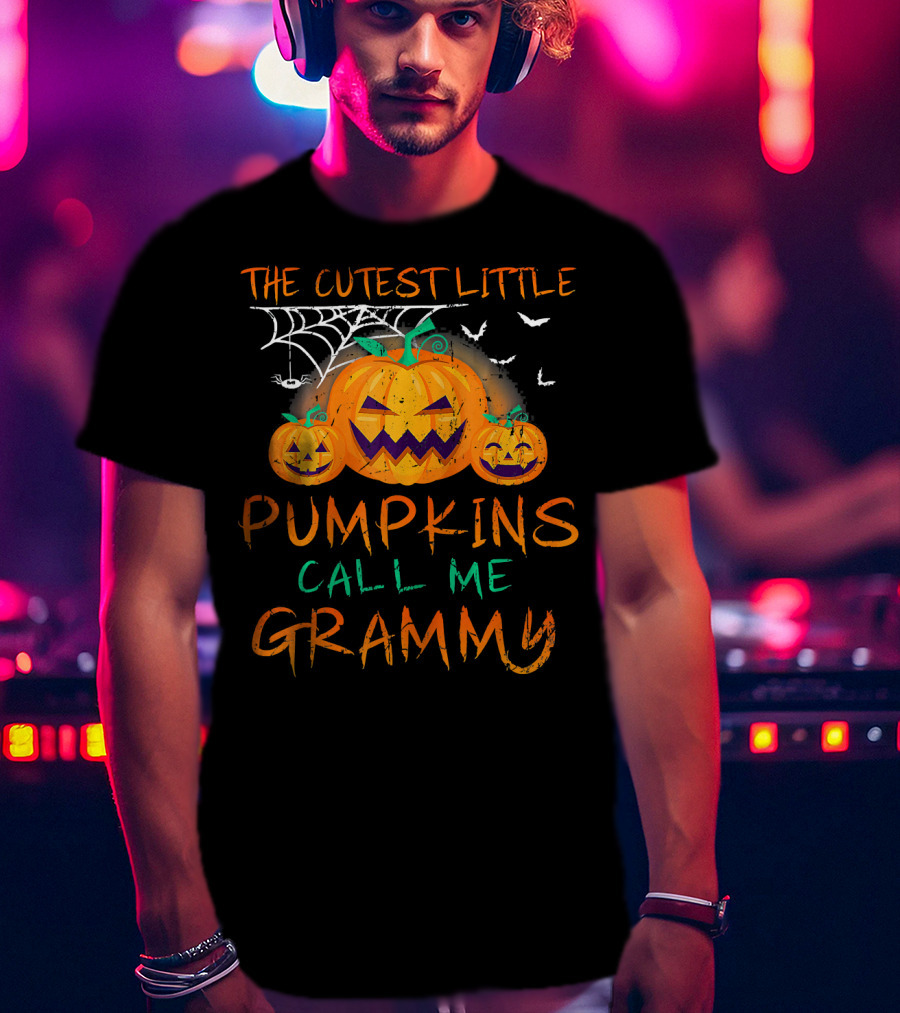 The Cutest Little Pumpkins Call Me Grammy T-Shirt