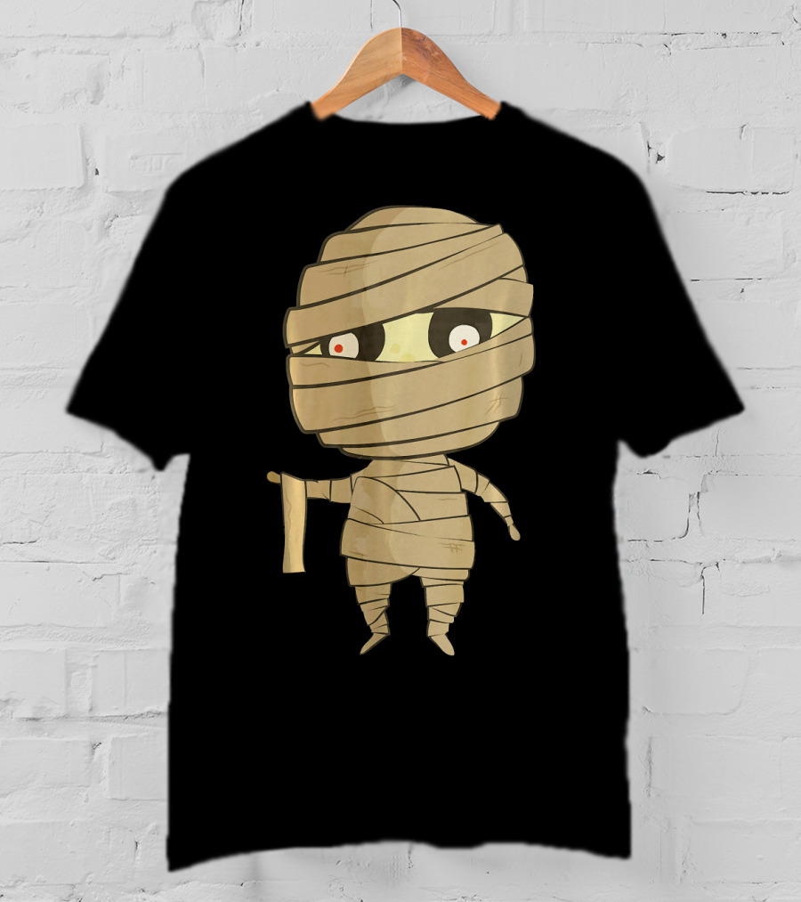 Mummy Halloween Cute Character T-Shirt