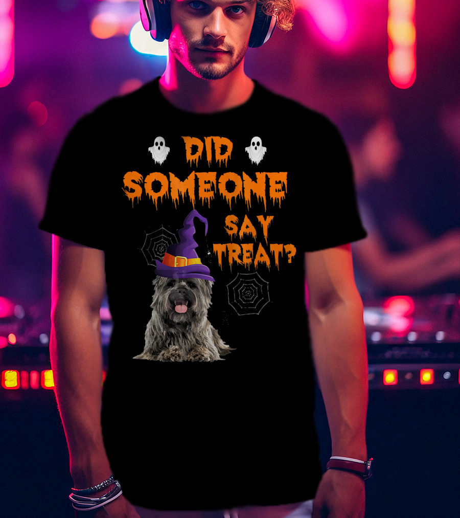 Cairn Terrier Halloween Did Someone Say Treat T-Shirt