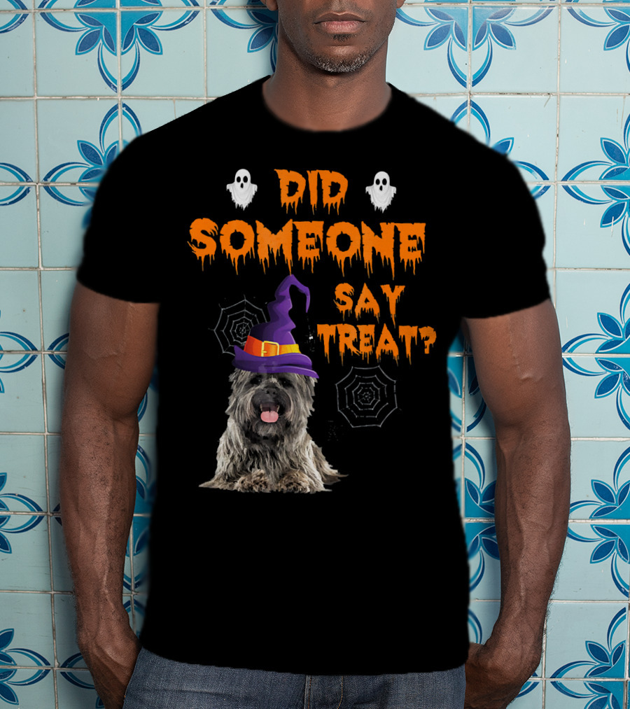 Cairn Terrier Halloween Did Someone Say Treat T-Shirt