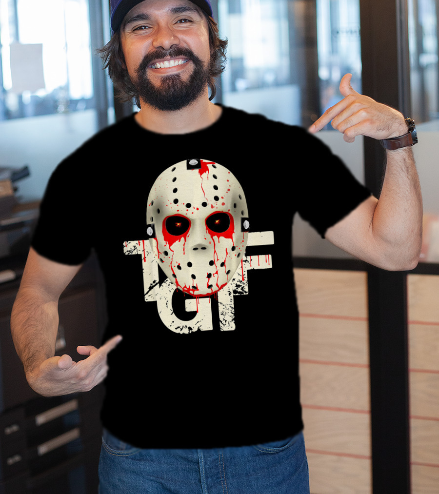 T G I Friday The 13th Hockey Mask T-Shirt