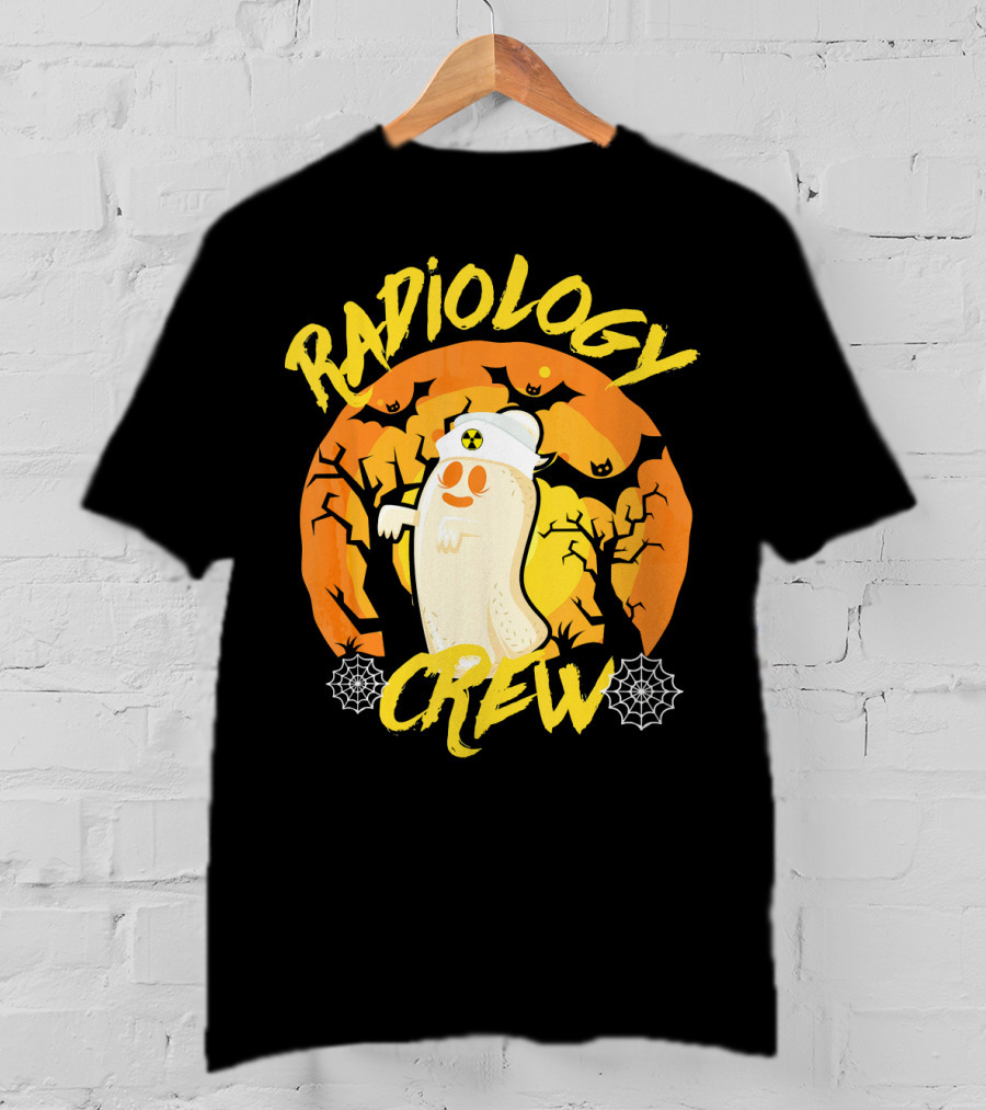 Radiology Crew Halloween Ghost X-Ray Tech T-Shirt