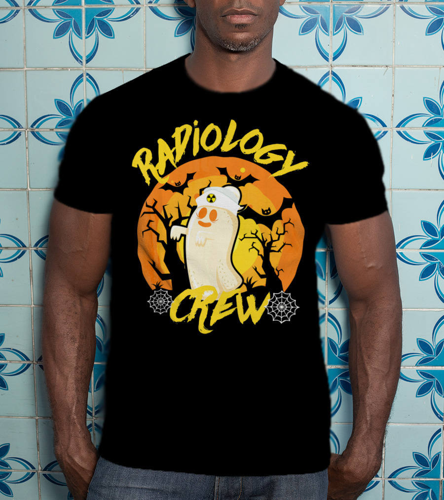 Radiology Crew Halloween Ghost X-Ray Tech T-Shirt