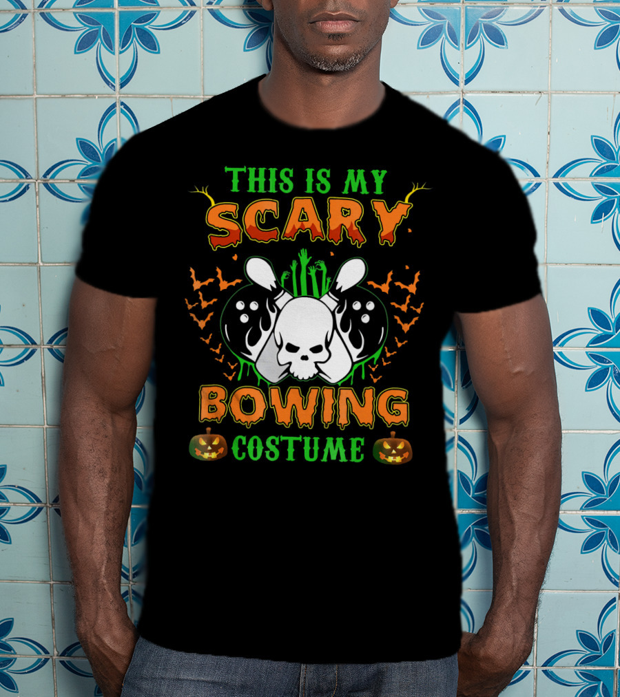 This Is My Scary Bowling Costume T-Shirt