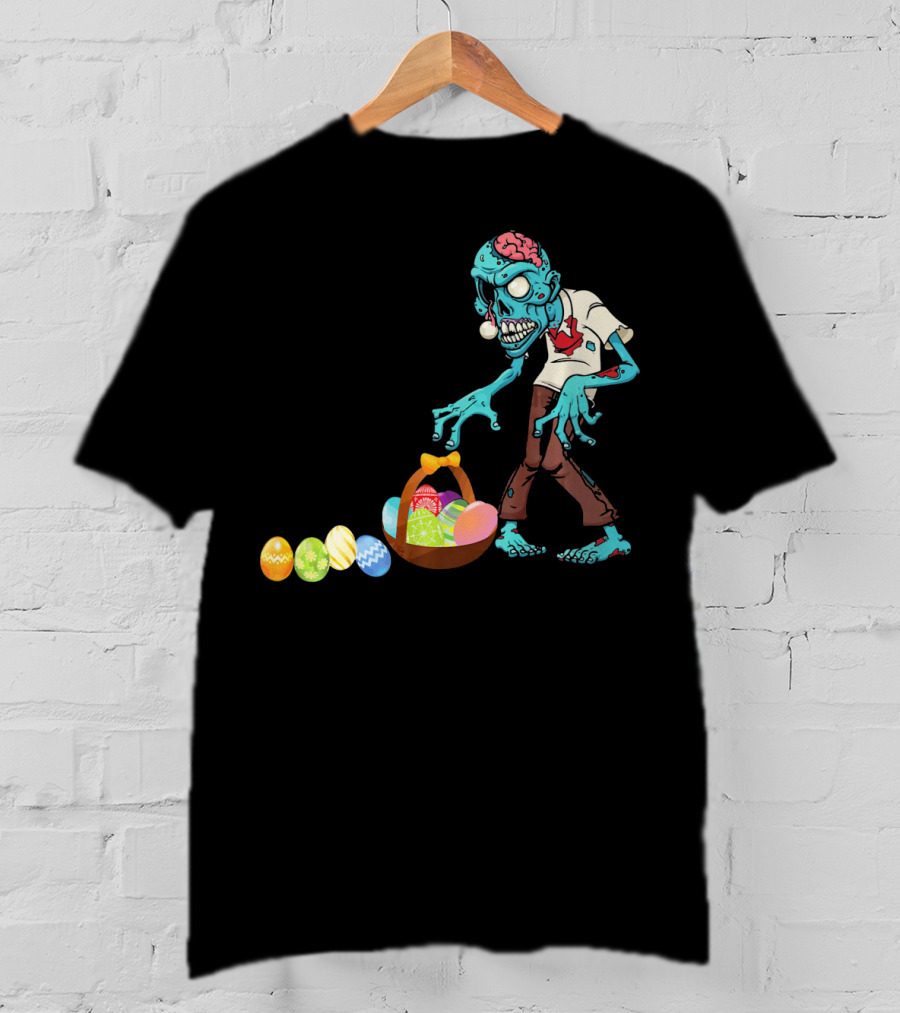 Zombie Easter Egg Hunt Adventure T-Shirt