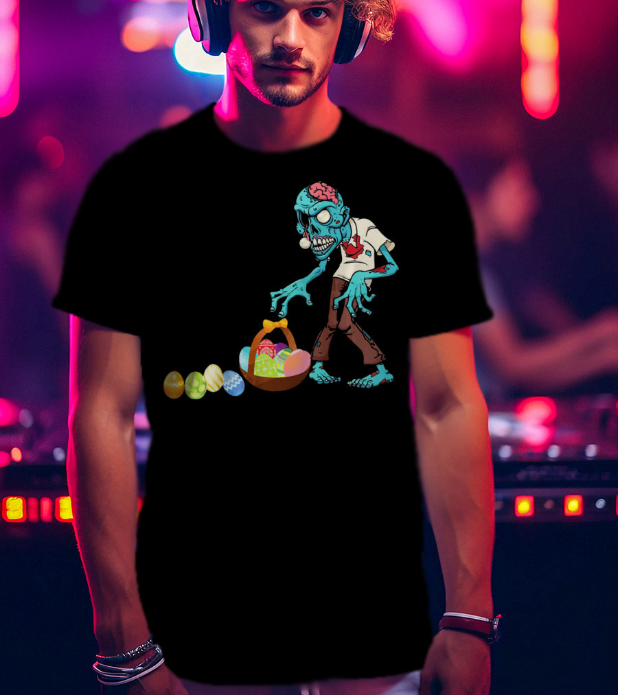 Zombie Easter Egg Hunt Adventure T-Shirt