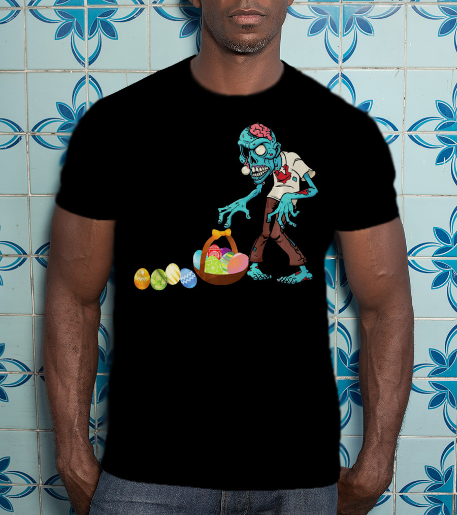 Zombie Easter Egg Hunt Adventure T-Shirt