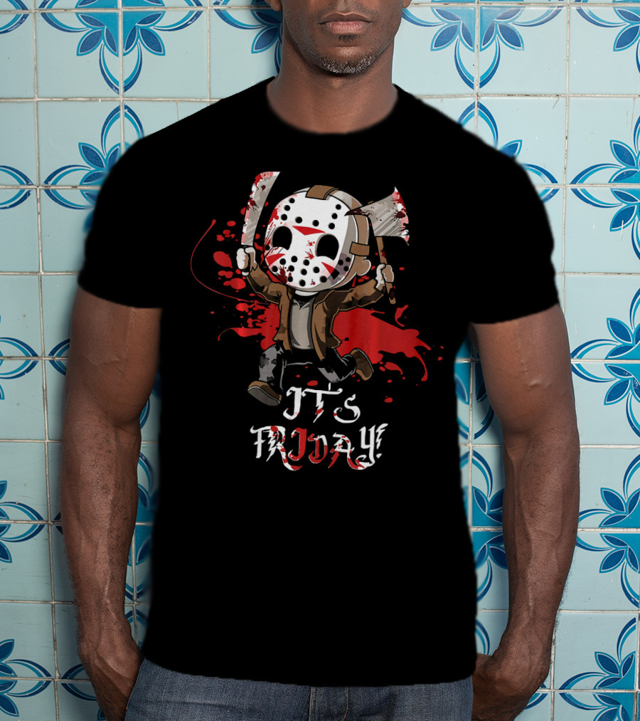 It's Friday Halloween Scary Jason T-Shirt