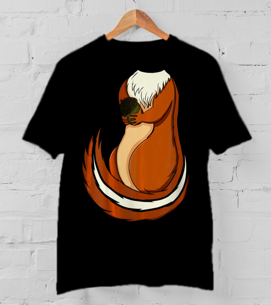 Chipmunk Holding Acorn T-Shirt