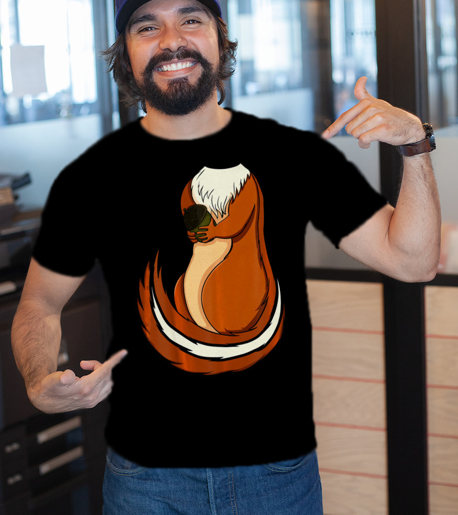 Chipmunk Holding Acorn T-Shirt