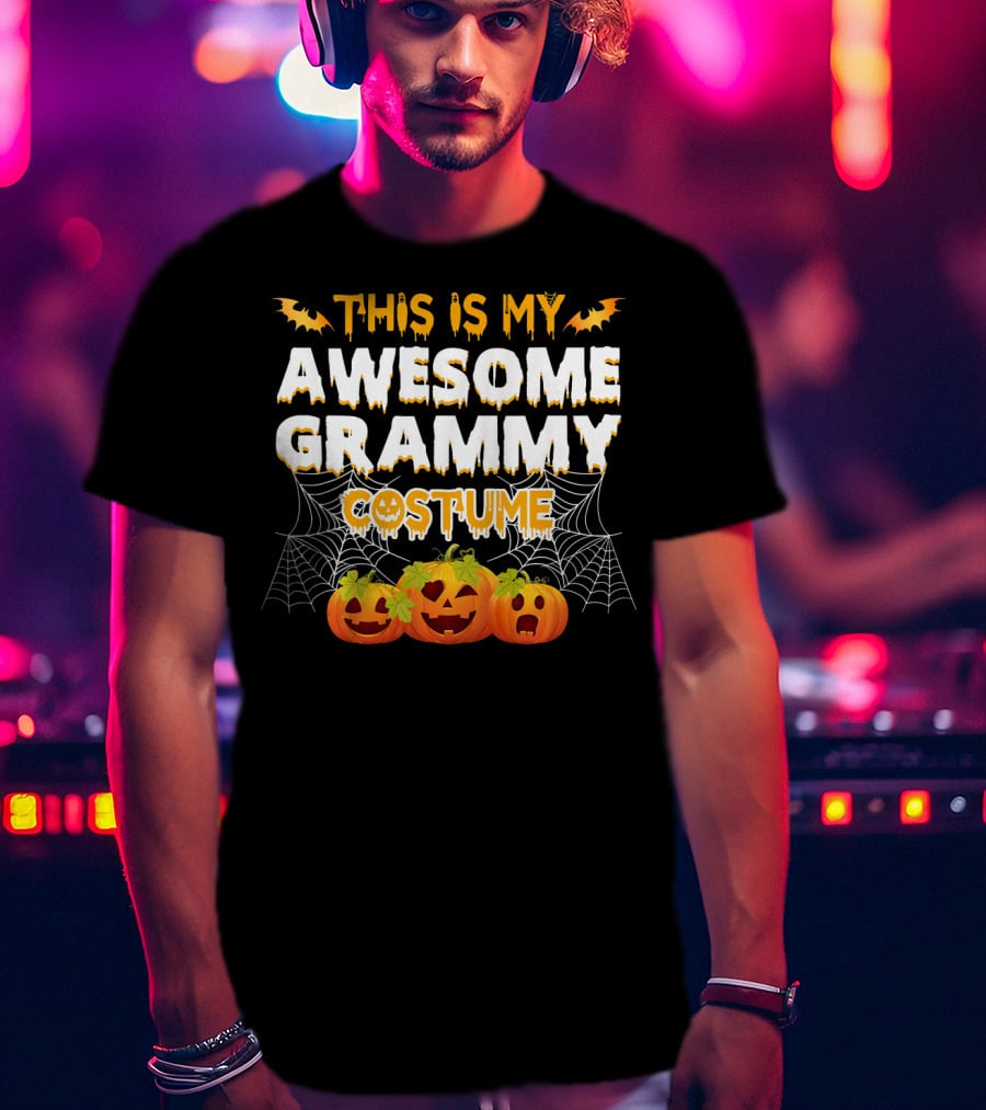 This Is My Awesome Grammy Costume T-Shirt