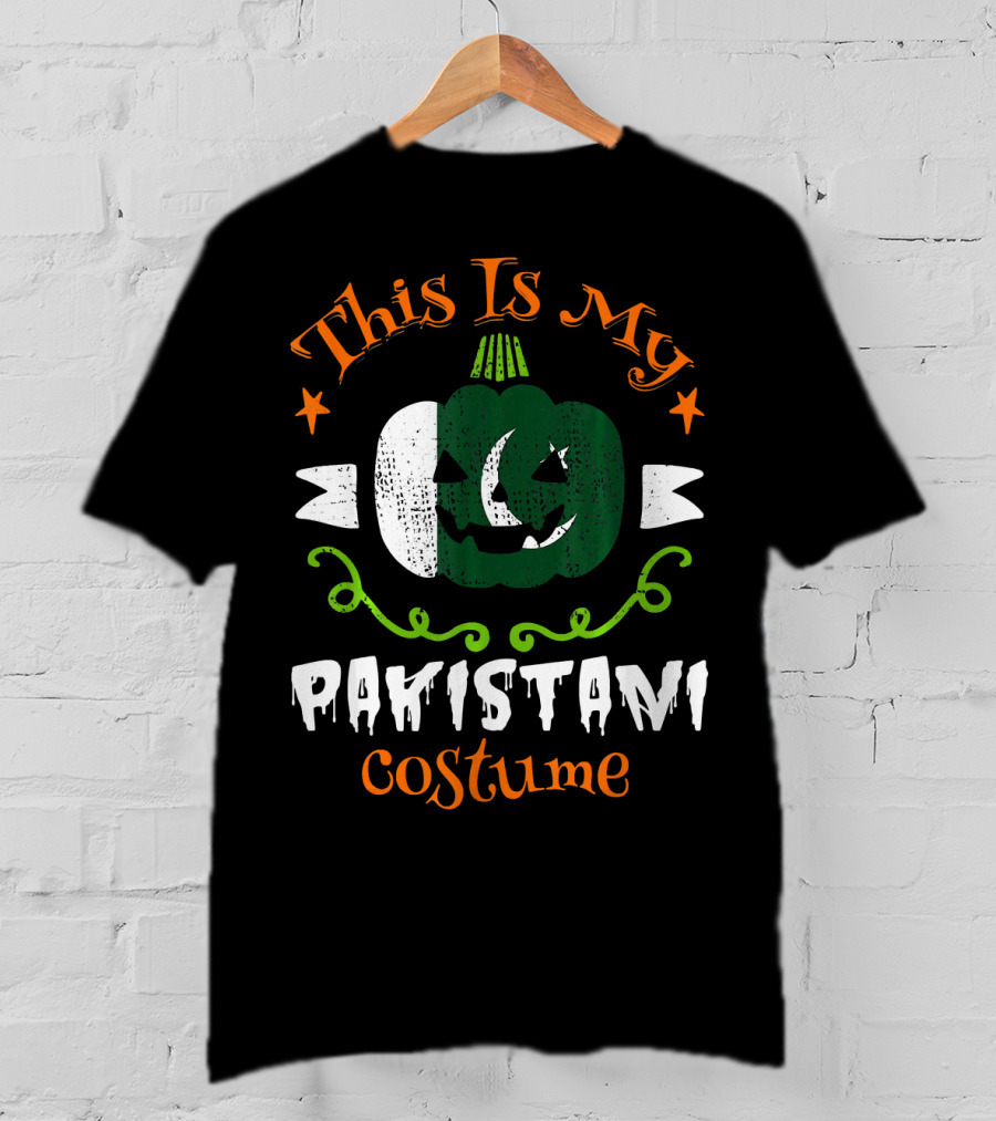 This Is My Pakistani Costume Pumpkin T-Shirt