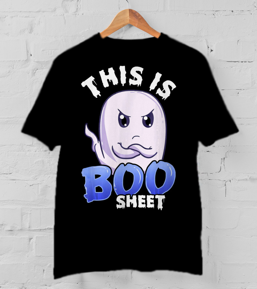 This Is Boo Sheet Ghost Face Boo Sheet T-Shirt