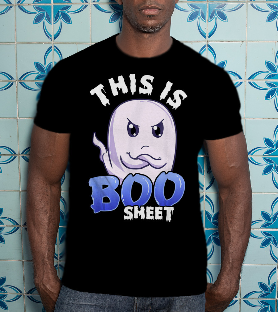 This Is Boo Sheet Ghost Face Boo Sheet T-Shirt