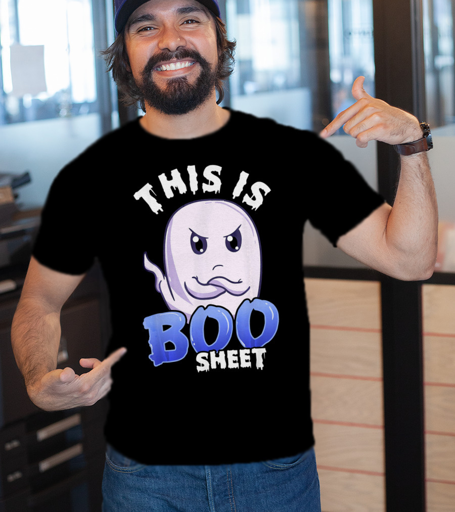 This Is Boo Sheet Ghost Face Boo Sheet T-Shirt