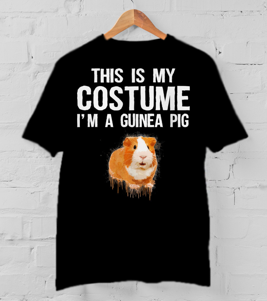 This Is My Costume I'm A Guinea Pig T-Shirt