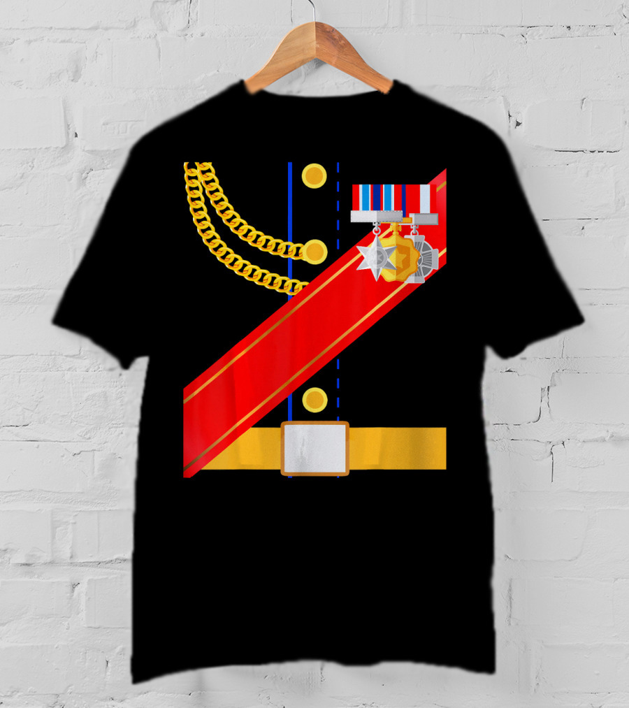 Royal Ceremony Costume DIY Prince Halloween Night Party T-Shirt