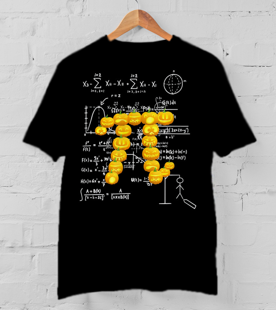 Pumpkin Pi Math Humor Equations For Teachers And Geeks T-Shirt