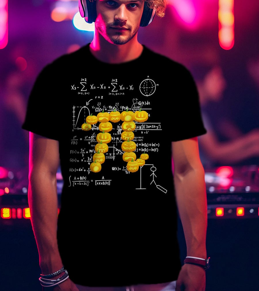Pumpkin Pi Math Humor Equations For Teachers And Geeks T-Shirt