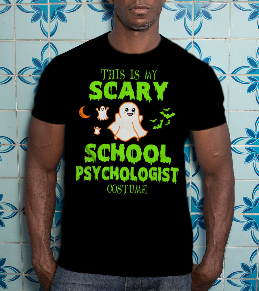 This Is My Scary School Psychologist Costume T-Shirt
